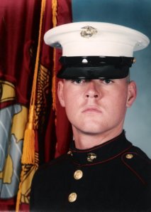 He was a Marine before his death