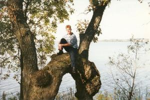 Corey and "his" tree